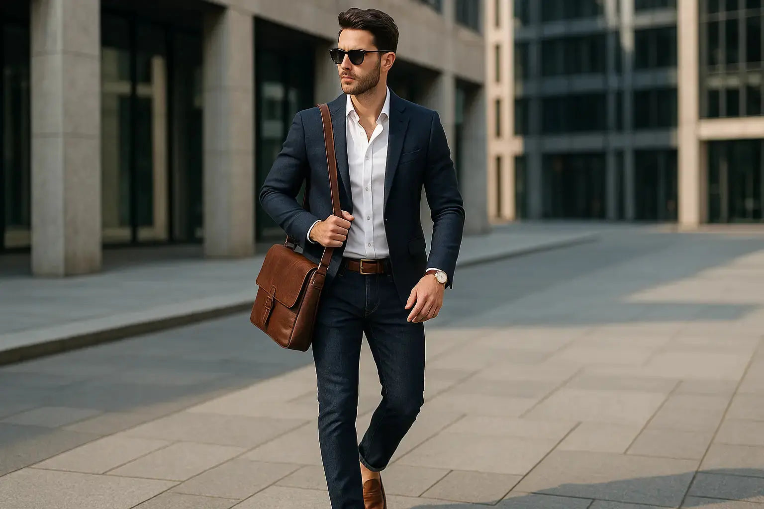 a young mane well dressed