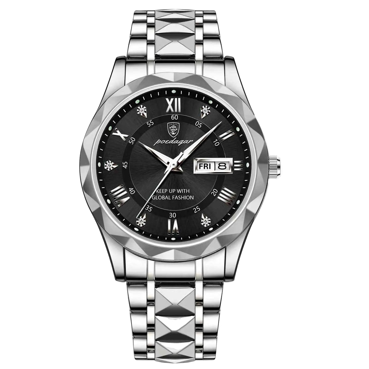 Men’s Luminous Watch – Night‑Read Quartz Wristwatch - Lifestyle Travel Trading