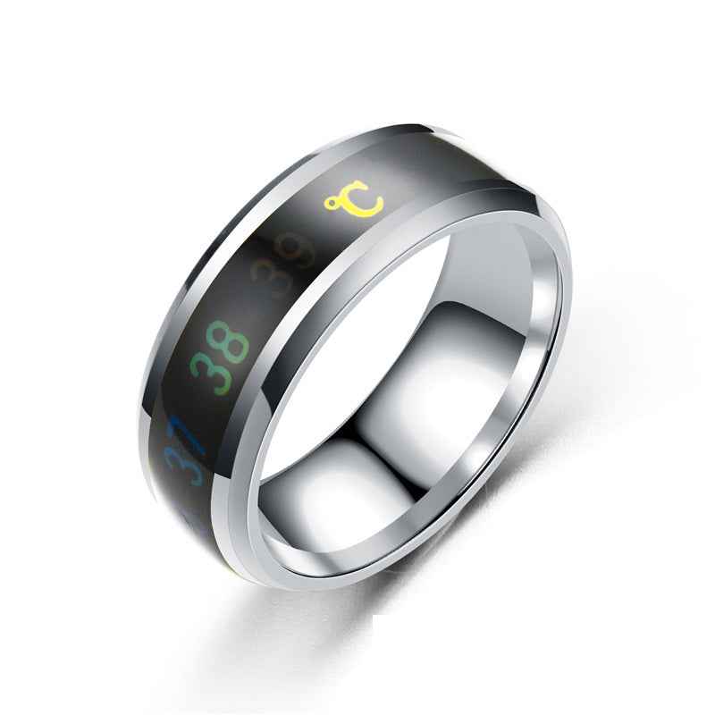 Temperature Ring | Mood/Temperature‑Sensitive Steel Band - Lifestyle Travel Trading