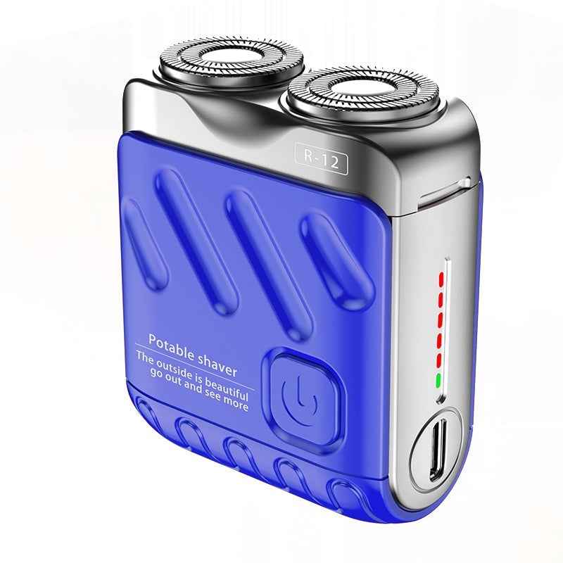 Portable Electric Shaver for Men – Mini Waterproof Travel Shaver
