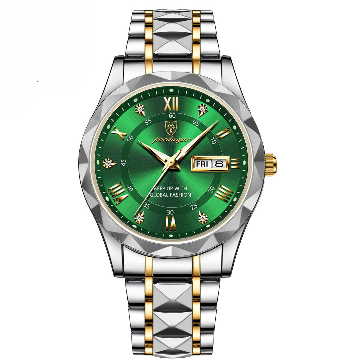 Men’s Luminous Watch – Night‑Read Quartz Wristwatch - Lifestyle Travel Trading