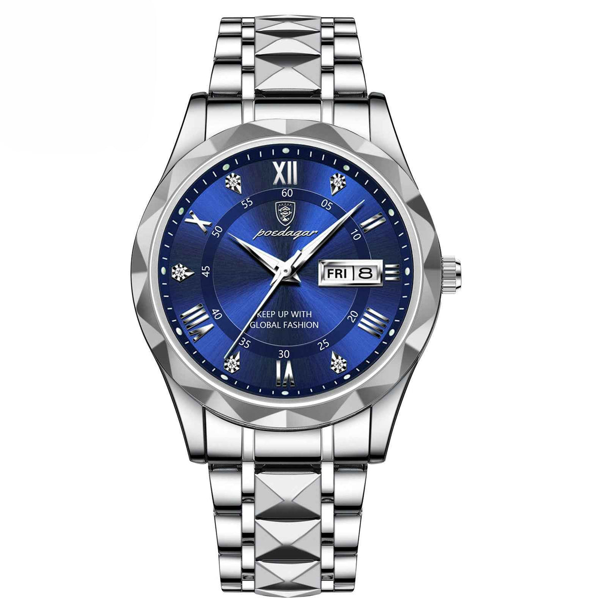 Men’s Luminous Watch – Night‑Read Quartz Wristwatch - Lifestyle Travel Trading