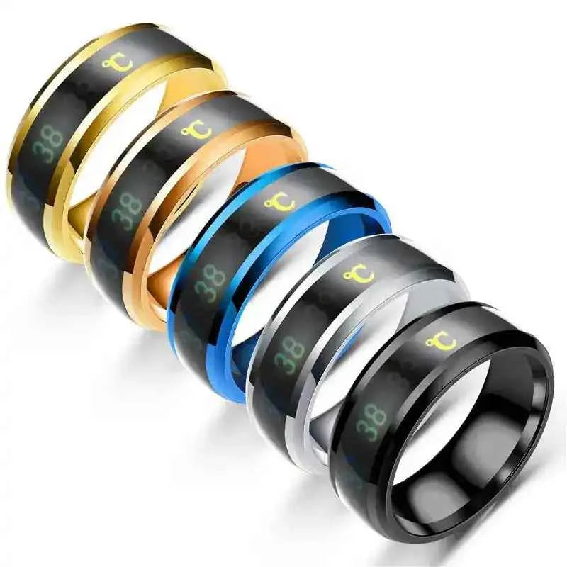 Temperature Ring | Mood/Temperature‑Sensitive Steel Band - Lifestyle Travel Trading