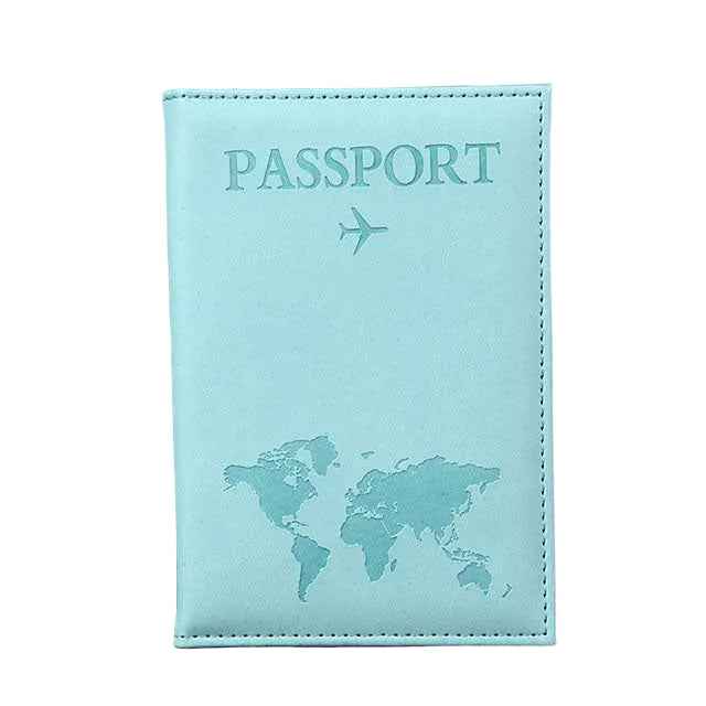 Passport Holder – Slim PU Leather Travel Document Wallet (Type A)
