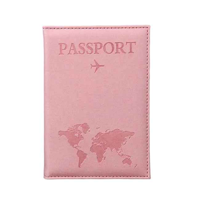 Passport Holder – Slim PU Leather Travel Document Wallet (Type A)
