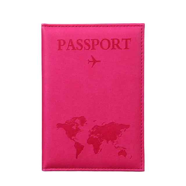 Passport Holder – Slim PU Leather Travel Document Wallet (Type A)
