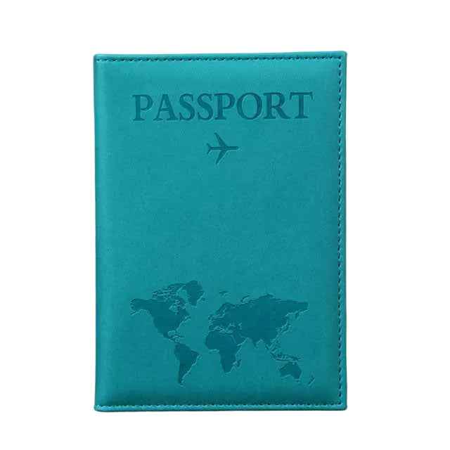 Passport Holder – Slim PU Leather Travel Document Wallet (Type A)