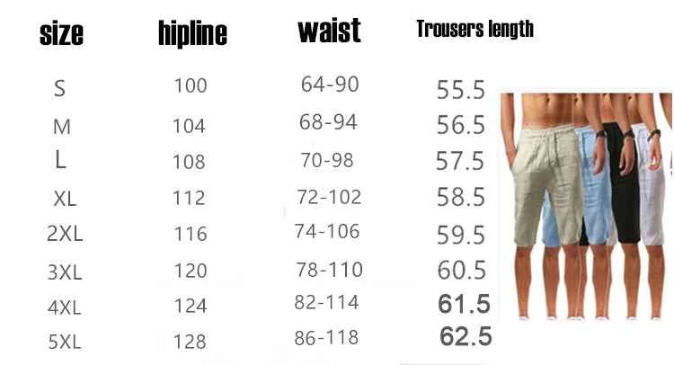 Men's Cotton Linen Drawstring Sport Pants | Breathable Comfort