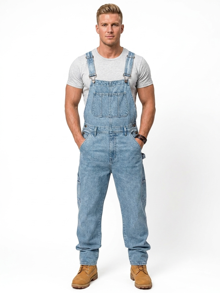 Men’s Straight‑Leg Jeans – Comfortable Lifestyle Denim Trousers