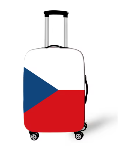 Protective Flag Design Travel Covers for Patriotic Luggage