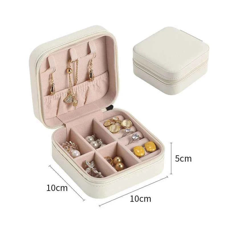 Portable Jewellery Box Organiser – Travel Storage Case