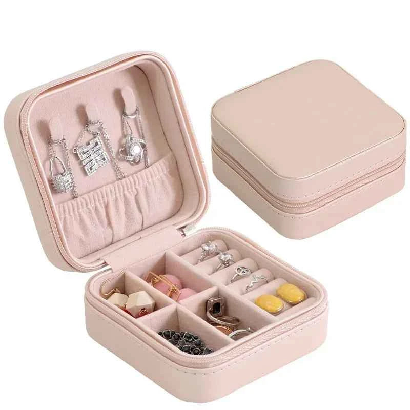 Portable Jewellery Box Organiser – Travel Storage Case