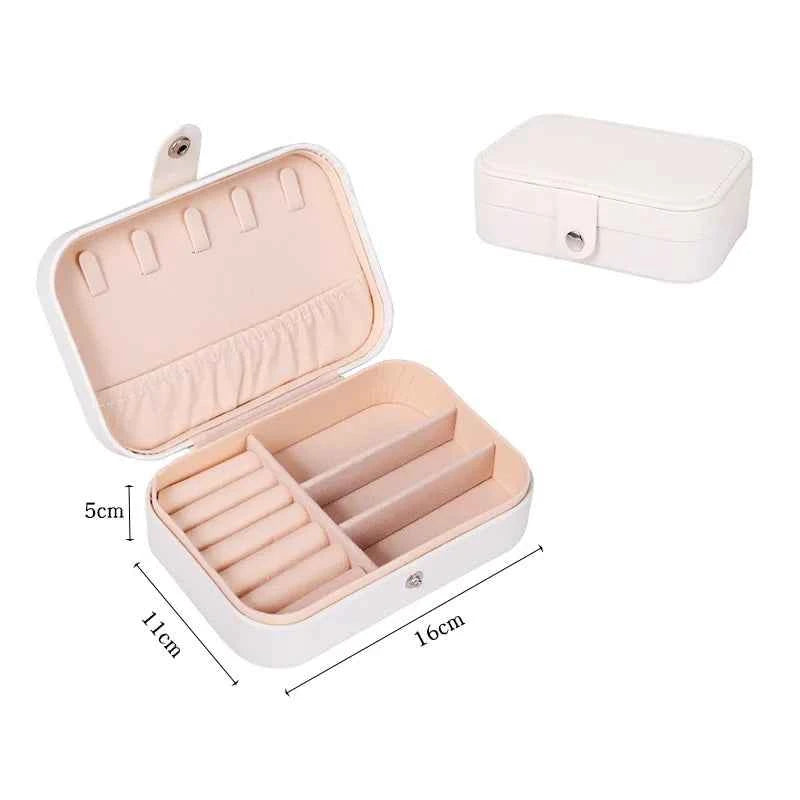 Portable Jewellery Box Organiser – Travel Storage Case