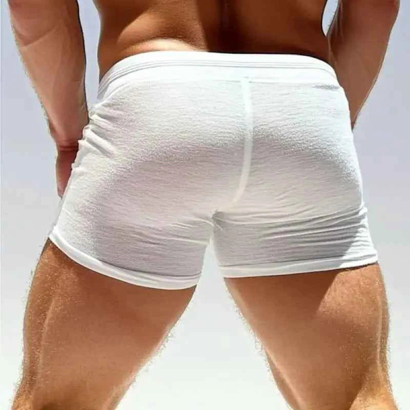 Men’s Lace‑Up Shorts – Breathable Casual Wear