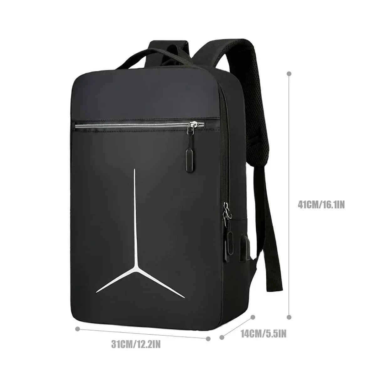 Anti‑Theft Laptop Backpack – Waterproof Hard Shell
