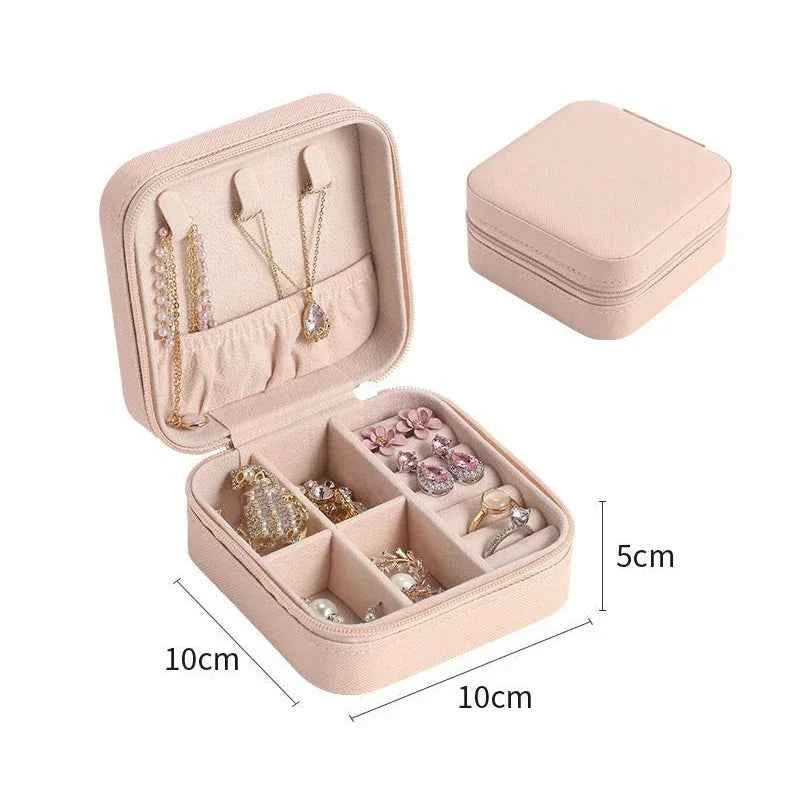 Portable Jewellery Box Organiser – Travel Storage Case