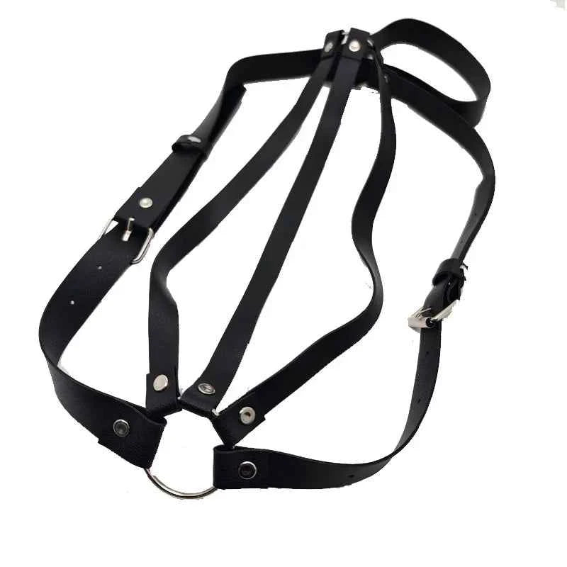 Men’s Adjustable Body Straps – Fashion Harness Accessory