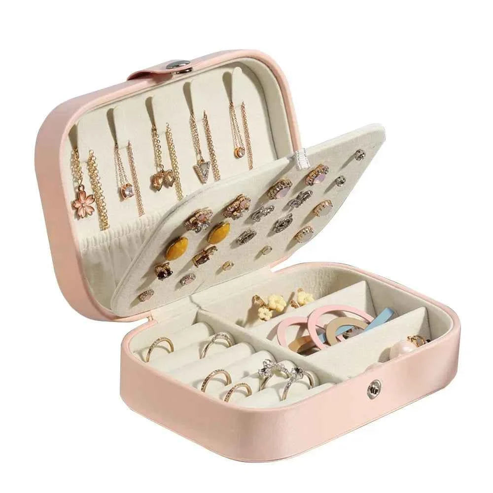 Portable Jewellery Box Organiser – Travel Storage Case
