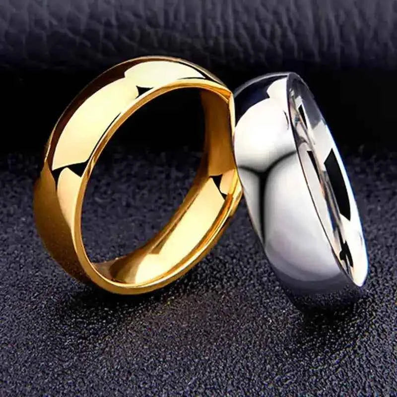 Titanium Ring – 6 mm Hypoallergenic Wedding Band - Lifestyle Travel Trading