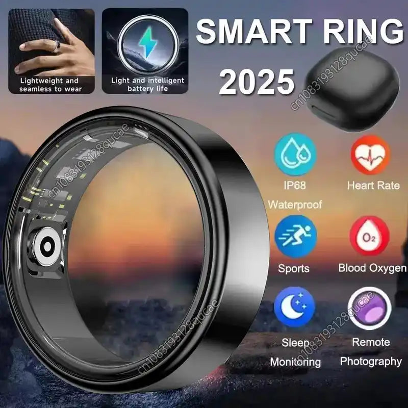 Smart Ring | Health Monitoring Wearable with Heart Rate & Sleep Tracking Dropified