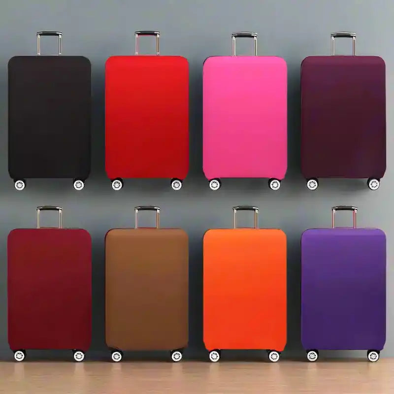 Colorful suitcase covers for travel accessories lifestyle and spacious pc luggage protection