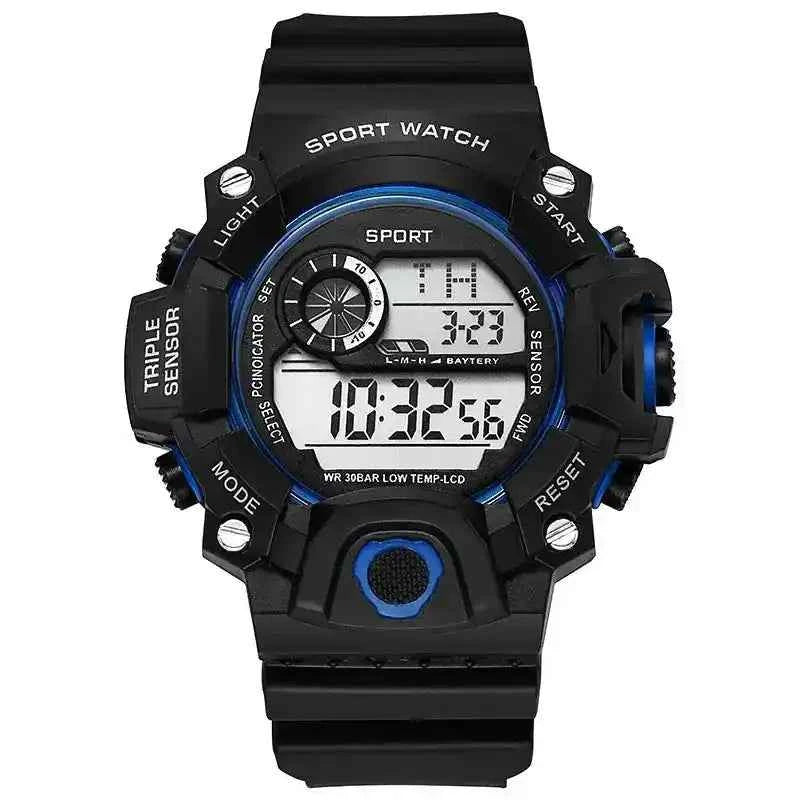 Men’s Military Digital Watch – Sports Multifunction Design - Lifestyle Travel Trading