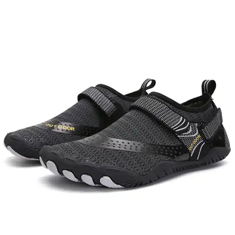Water Shoes | Black-Dry Aqua Footwear for Beach & Swimming - Lifestyle Travel Trading