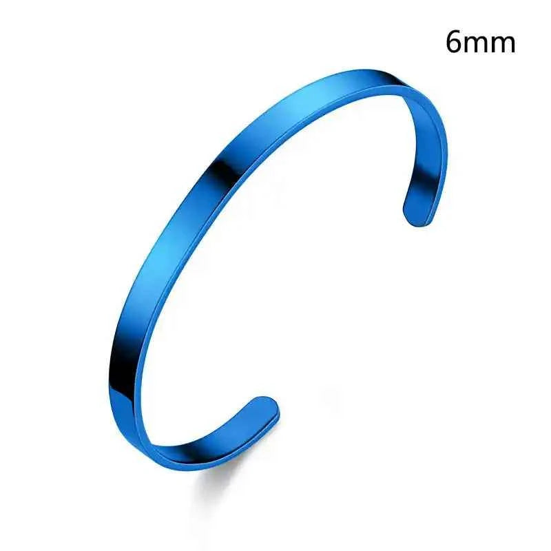 Custom Bracelets | Personalised Stainless Steel Cuff