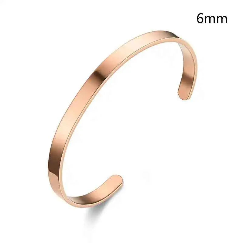 Custom Bracelets | Personalised Stainless Steel Cuff