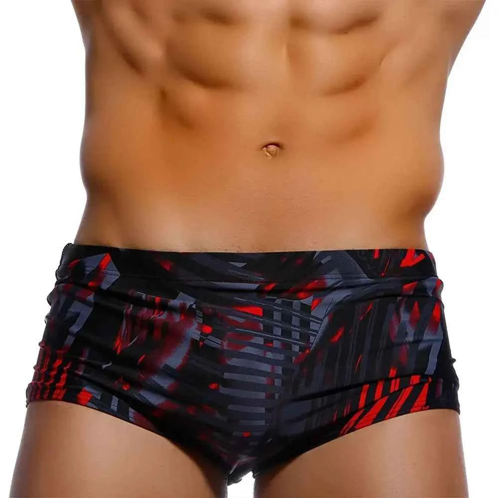 Graffiti Style Swim Trunks | Men's Quick‑Dry Beach Shorts