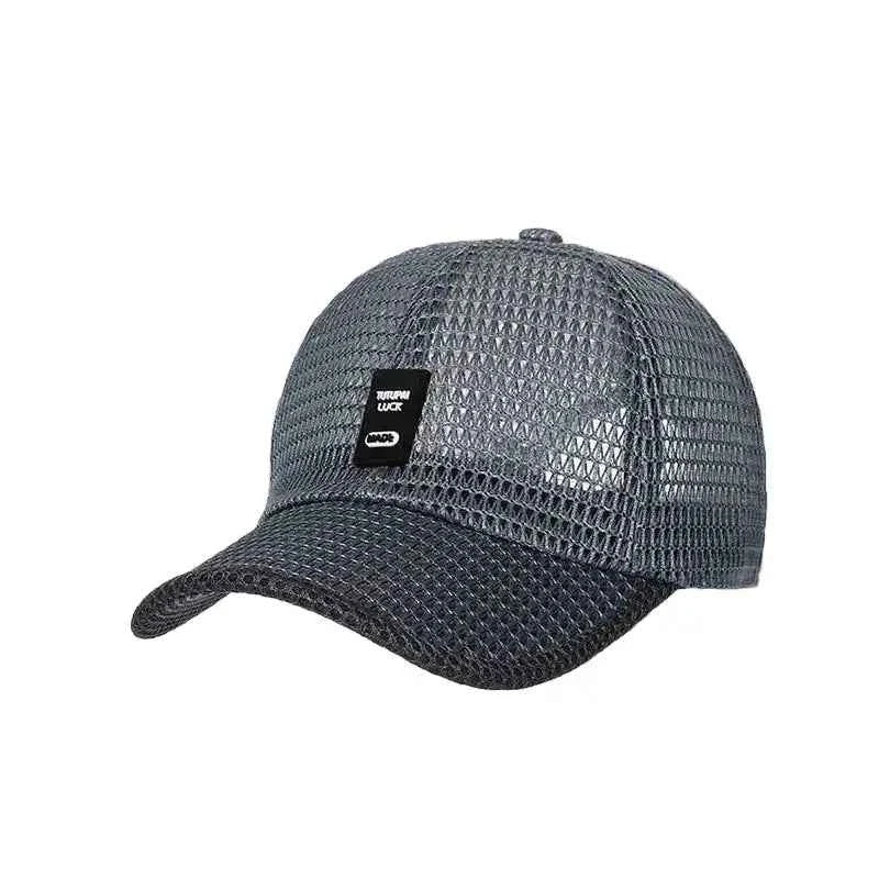 Mesh Baseball Cap – Breathable Snapback Trucker Hat - Lifestyle Travel Trading