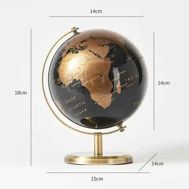 World Globes | Retro Modern Desk Globe for Ultimate Décor