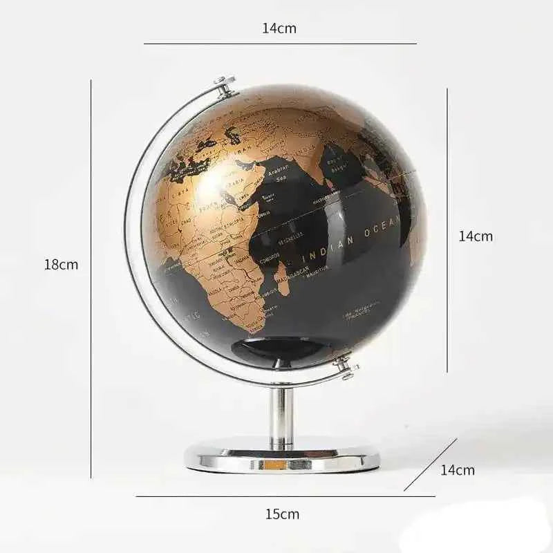 World Globes | Retro Modern Desk Globe for Ultimate Décor