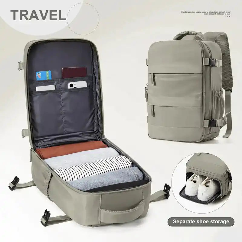 Low Cost Airline Cabin Bag | 40x20x25 Compliant Travel Backpack Dropified