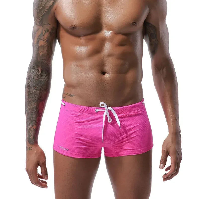 Men's Boxer Briefs Swimwear | Swim Boxers & Jammer Trunks