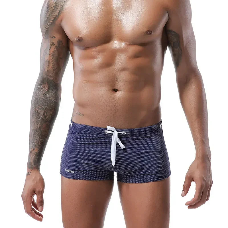 Men's Boxer Briefs Swimwear | Swim Boxers & Jammer Trunks