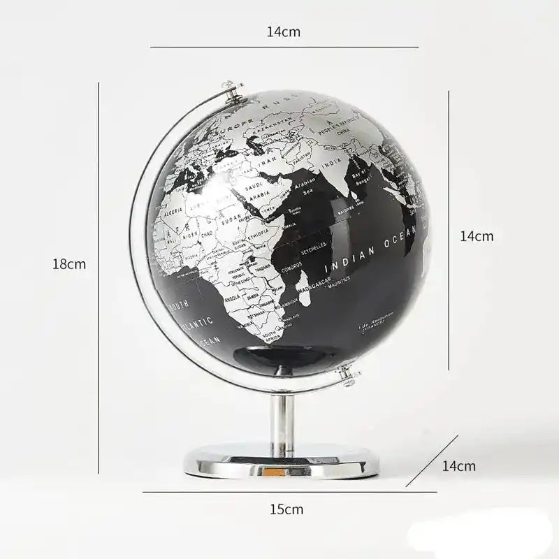 World Globes | Retro Modern Desk Globe for Ultimate Décor Dropified