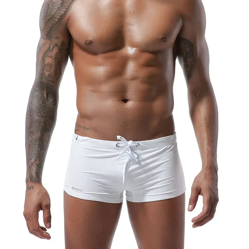 Men's Boxer Briefs Swimwear | Swim Boxers & Jammer Trunks