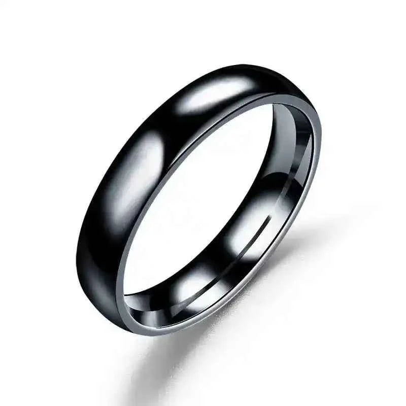 Titanium Ring – 6 mm Hypoallergenic Wedding Band - Lifestyle Travel Trading