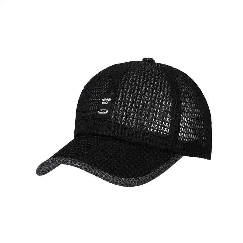 Mesh Baseball Cap – Breathable Snapback Trucker Hat - Lifestyle Travel Trading
