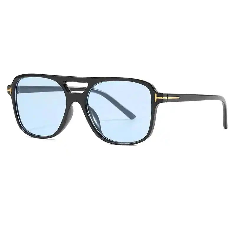 Oversized Sunglasses | Women's Pilot Double Bridge UV400 Sun Glasses Dropified