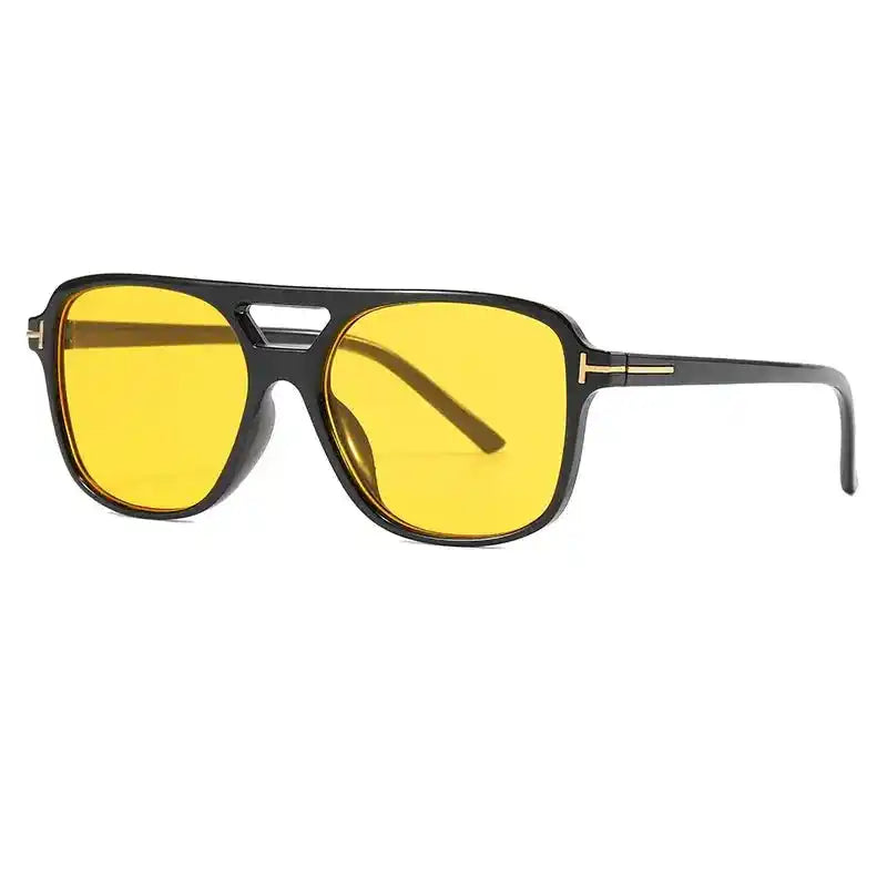 Oversized Sunglasses | Women's Pilot Double Bridge UV400 Sun Glasses Dropified