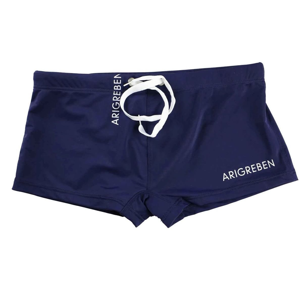 Men's Solid Colour Boxer Swimwear | Drawstring Beach Shorts