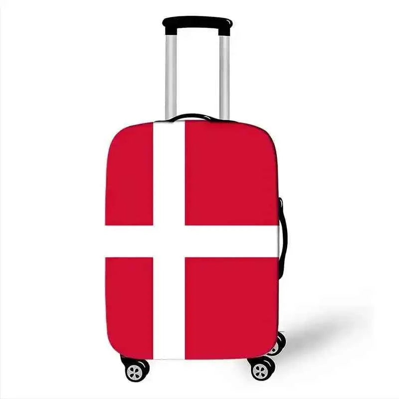 Flag Design Suitcase Cover – Stretch Travel Luggage Protector - Lifestyle Travel Trading