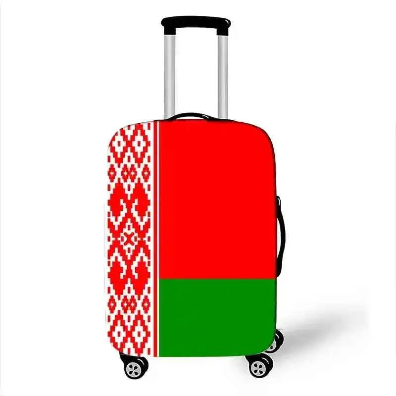 Flag Design Suitcase Cover – Stretch Travel Luggage Protector - Lifestyle Travel Trading