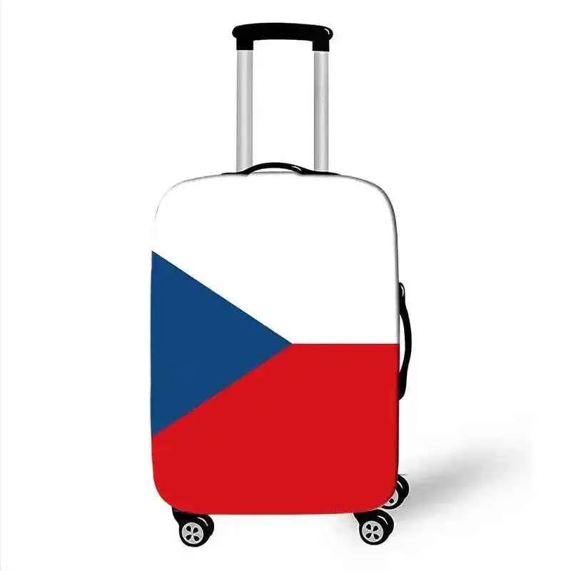 Flag Design Suitcase Cover – Stretch Travel Luggage Protector - Lifestyle Travel Trading