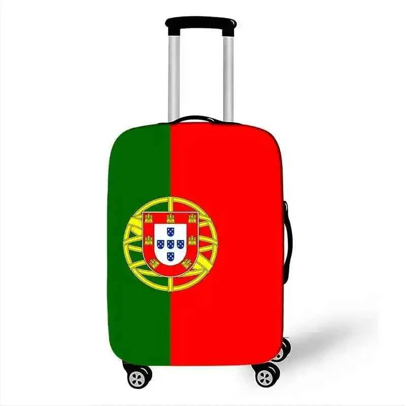 Flag Design Suitcase Cover – Stretch Travel Luggage Protector - Lifestyle Travel Trading