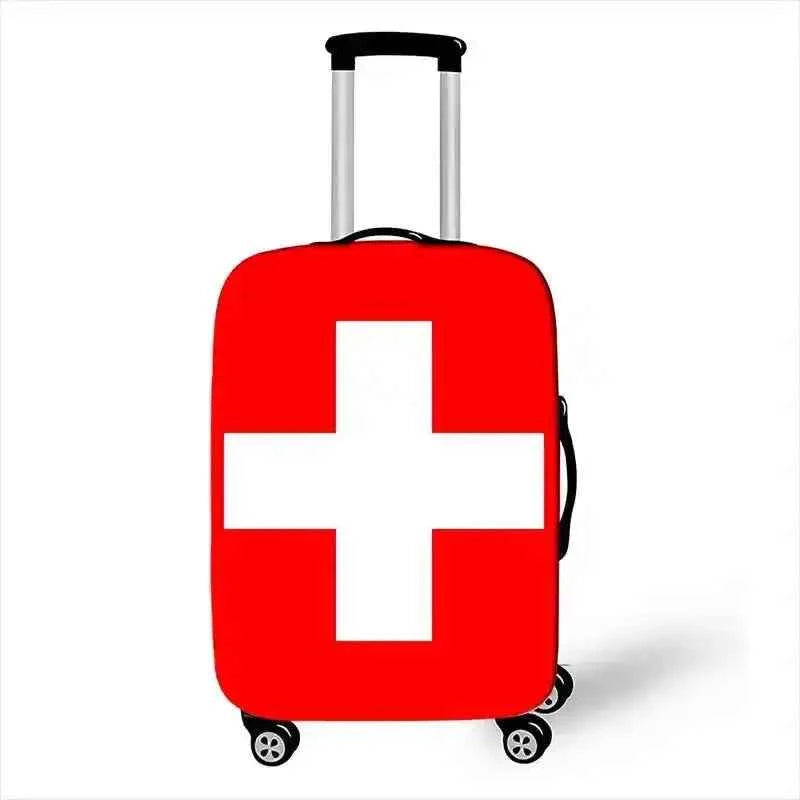 Flag Design Suitcase Cover – Stretch Travel Luggage Protector - Lifestyle Travel Trading