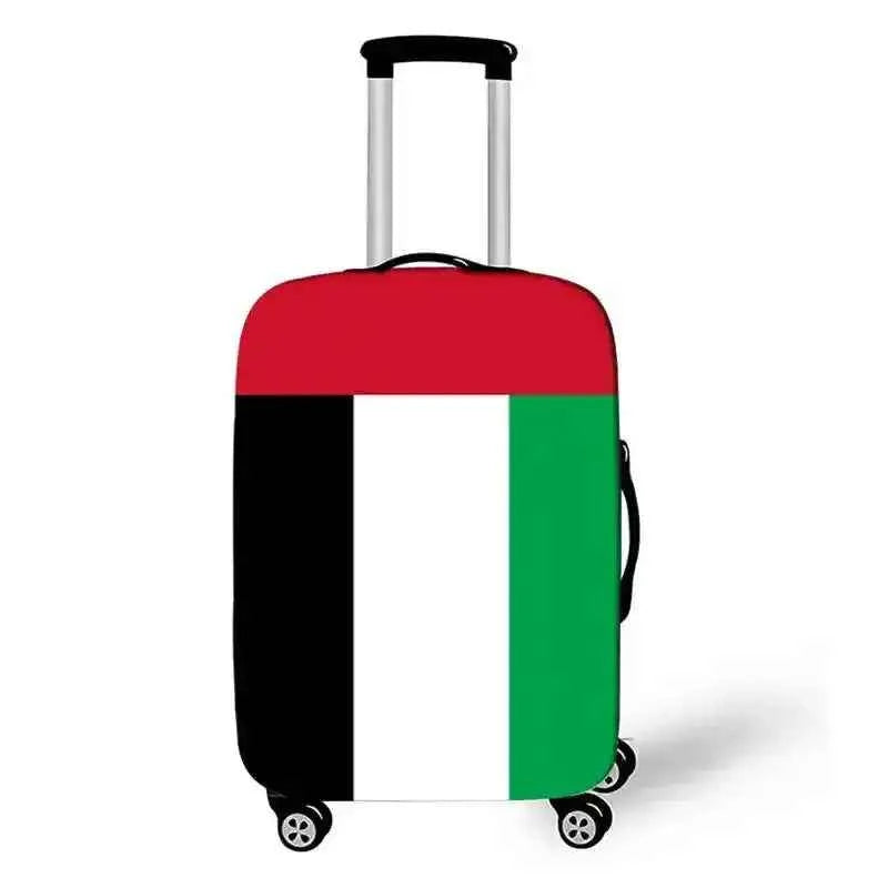 Flag Design Suitcase Cover – Stretch Travel Luggage Protector - Lifestyle Travel Trading