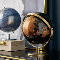 World Globes | Retro Modern Desk Globe for Ultimate Décor